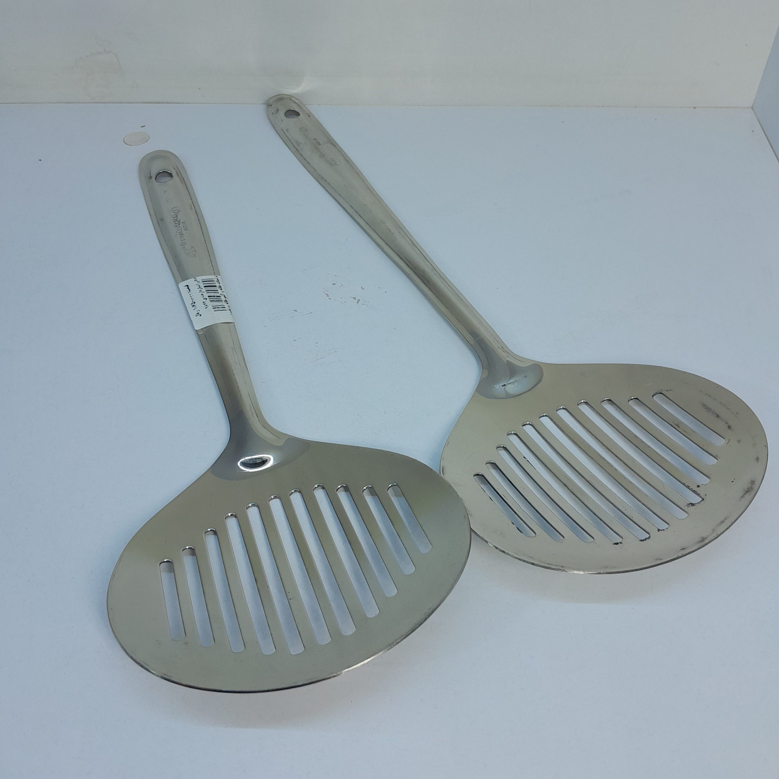 کفگیر شیار دار استیل هندی